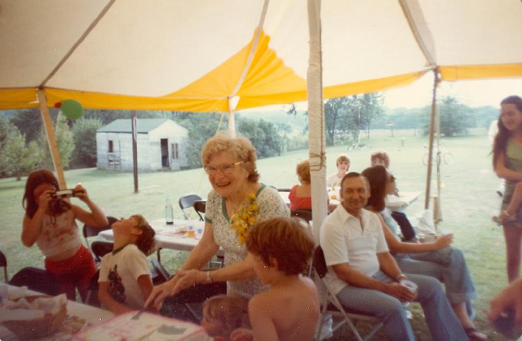1982 Greer, Bea's 75th-12